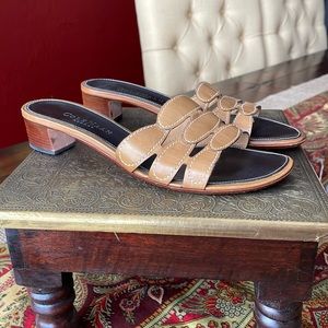 Cole Haan slide leather sandals 6 1/2